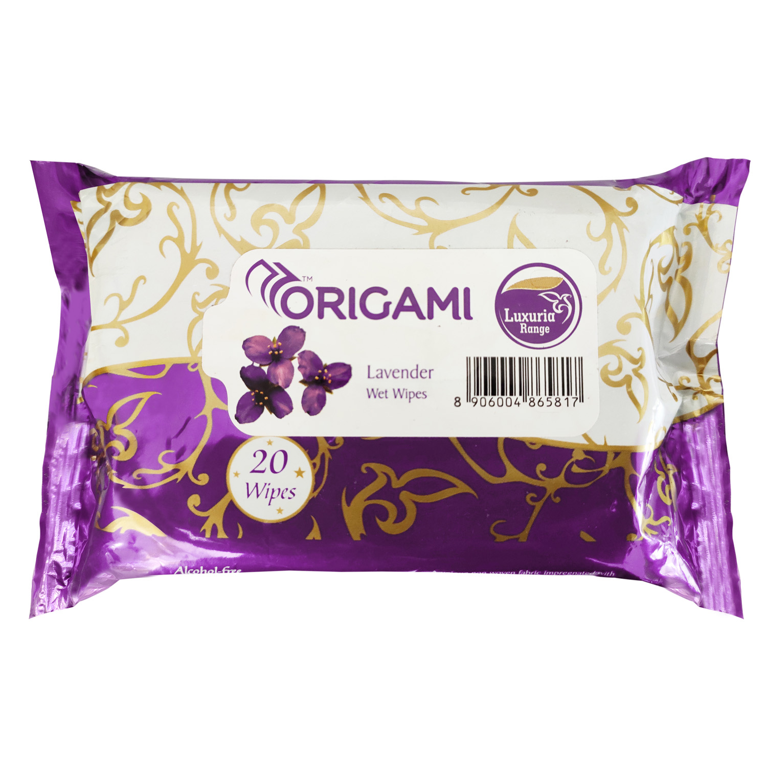 Luxuria Wet Wipes 20 Pulls Lavender